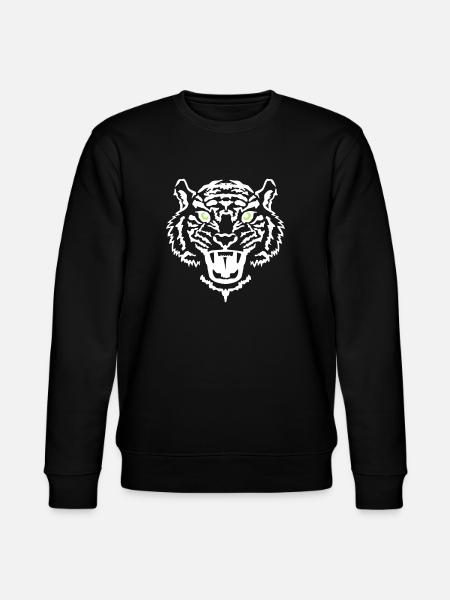 tiger - Stanley/Stella CHANGER Unisex Organic Sweatshirt - black