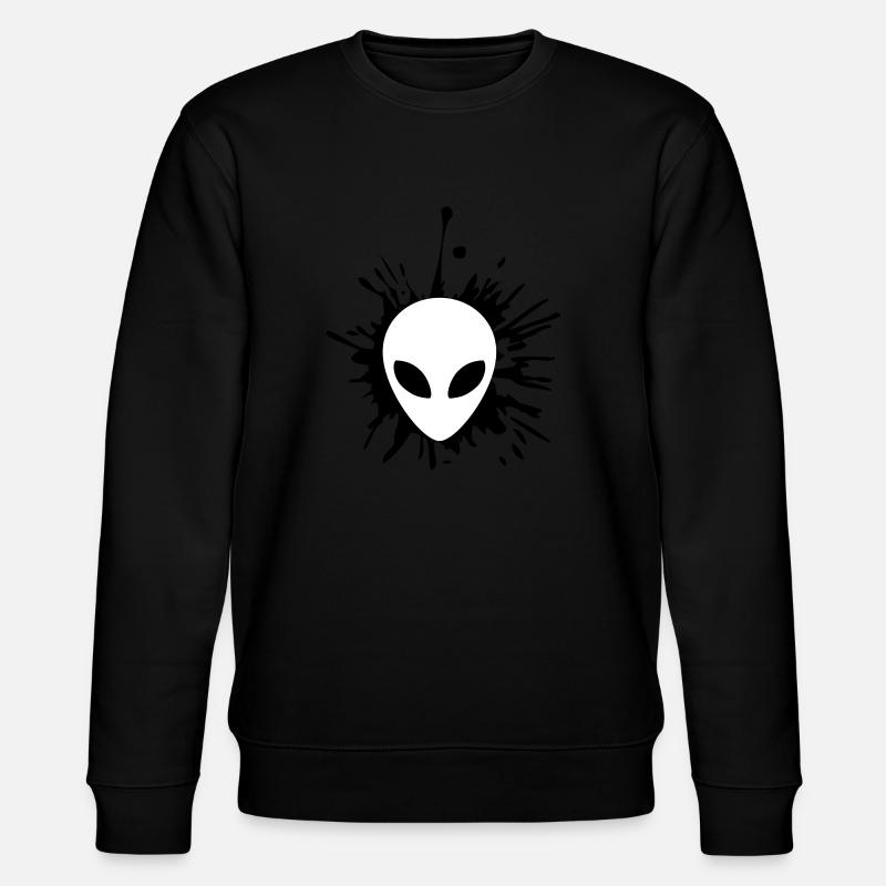 Blob extraterrestre de gouttes - Sweat bio CHANGER Stanley/Stella Unisexe - noir