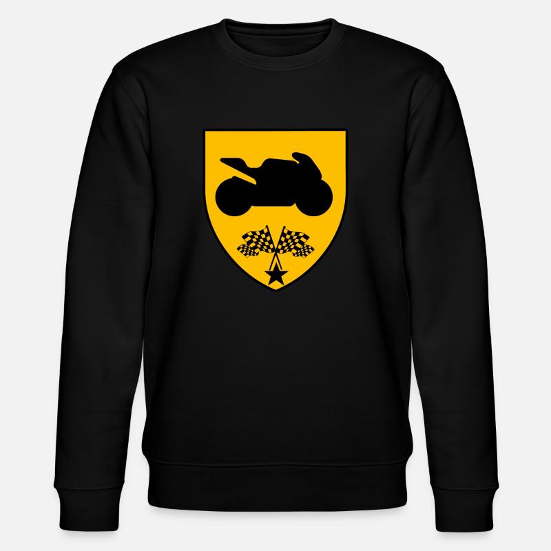 Motorrad - Stanley/Stella Unisex Bio-Sweatshirt CHANGER  - Schwarz
