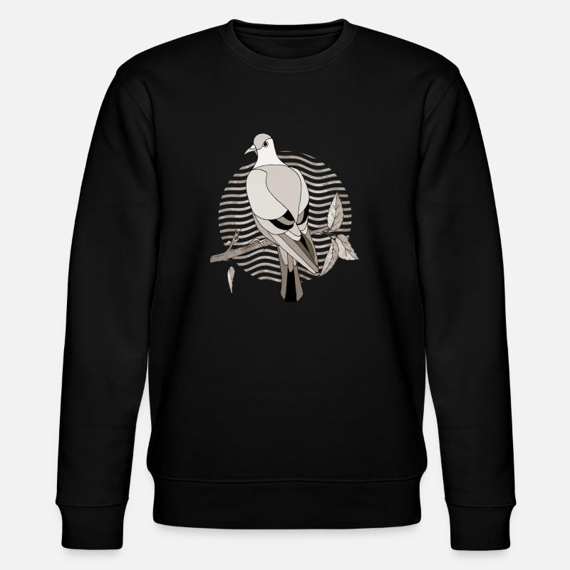 Vogel - Stanley/Stella Unisex Bio-Sweatshirt CHANGER  - Schwarz