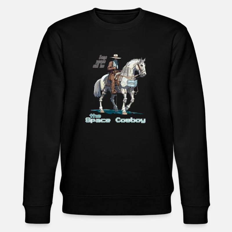Cowboy de l’espace - Sweat bio CHANGER Stanley/Stella Unisexe - noir