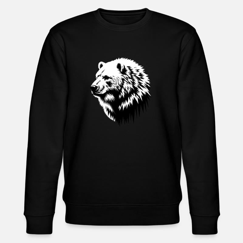 Ours | Eisbäar - Sweat bio CHANGER Stanley/Stella Unisexe - noir