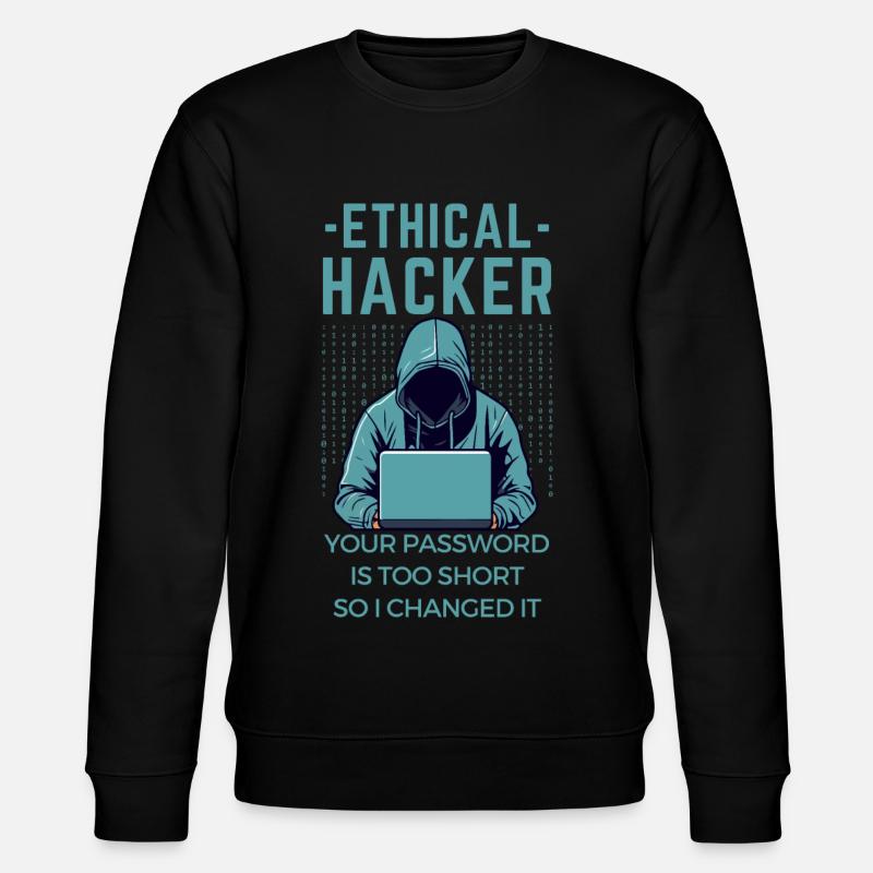 Hacker Cybersécurité IT Cybersicherheit - Sweat bio CHANGER Stanley/Stella Unisexe - noir
