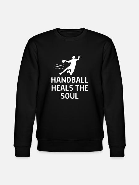 Handball Handball Player Saying Gift - Stanley/Stella CHANGER Unisex Organic Sweatshirt - black
