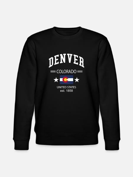 Denver - Stanley/Stella CHANGER Unisex Organic Sweatshirt - black