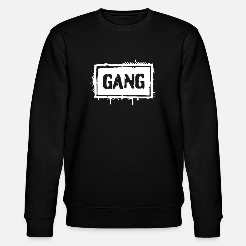 Gang - Stanley/Stella Unisex Bio-Sweatshirt CHANGER  - Schwarz