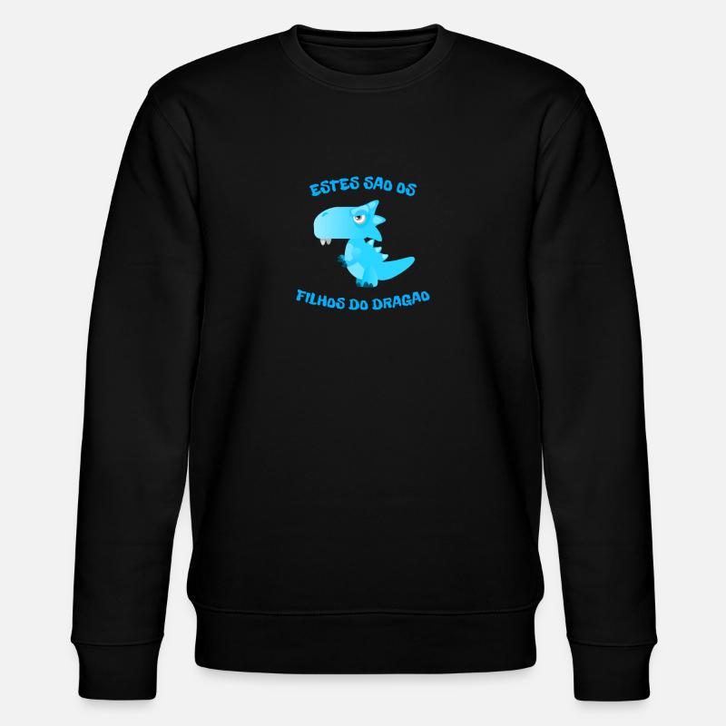 FILHOS DO DRAGAO - Sweat bio CHANGER Stanley/Stella Unisexe - noir