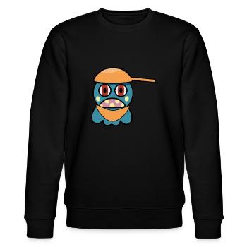Monstre - Sweat bio CHANGER Stanley/Stella Unisexe - noir - Devant - Nik (191cm) & Marisol (170cm)