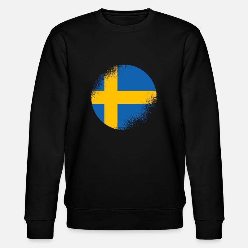 Suède Drapeau Scandinavie Drapeau suédois - Sweat bio CHANGER Stanley/Stella Unisexe - noir