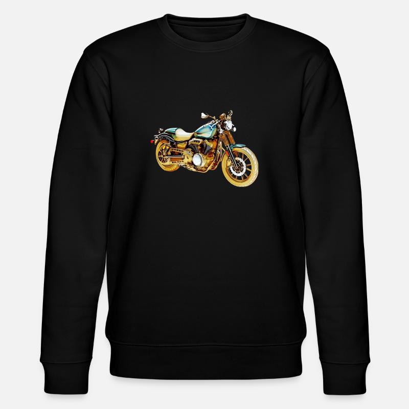 moto - Sweat bio CHANGER Stanley/Stella Unisexe - noir