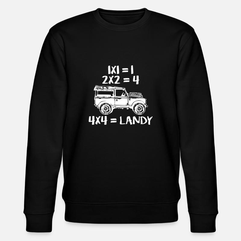 4x4 Landy - Stanley/Stella Unisex Bio-Sweatshirt CHANGER  - Schwarz