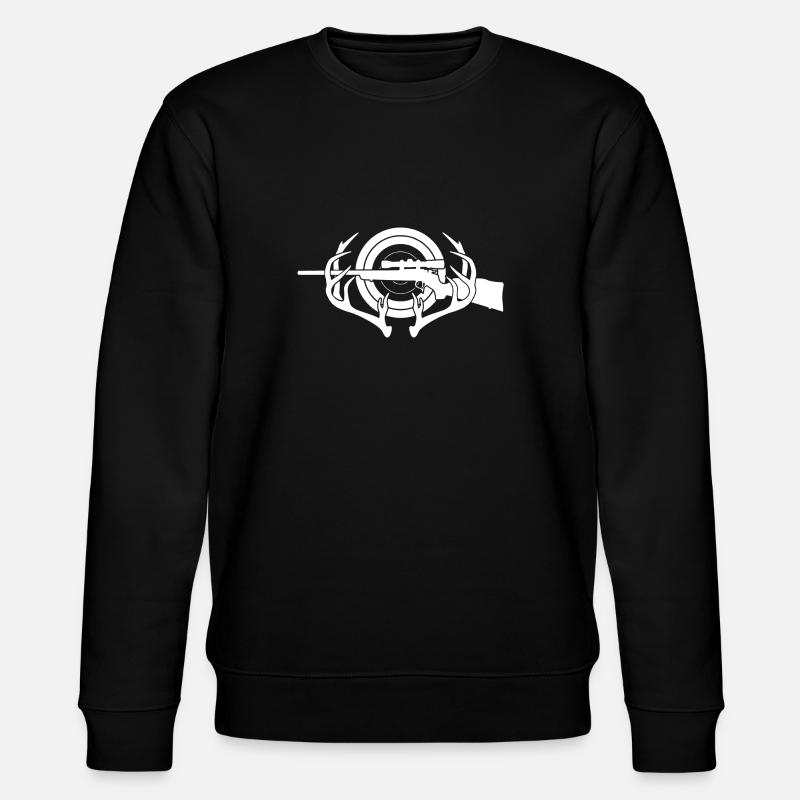 Jagd- und Schießhemd - Stanley/Stella Unisex Bio-Sweatshirt CHANGER  - Schwarz