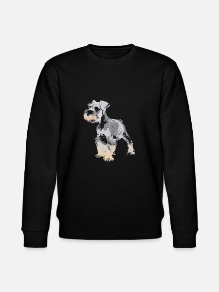 Zwergschnauzer 1 - Stanley/Stella Unisex Bio-Sweatshirt CHANGER - Schwarz