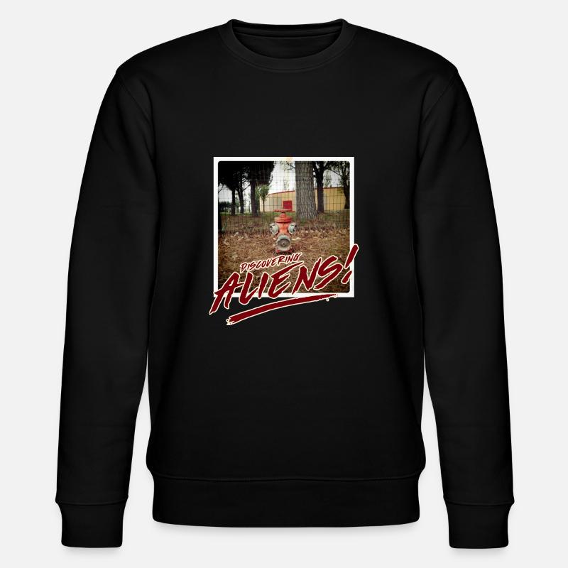 Aliens 10 - Stanley/Stella Unisex Bio-Sweatshirt CHANGER  - Schwarz