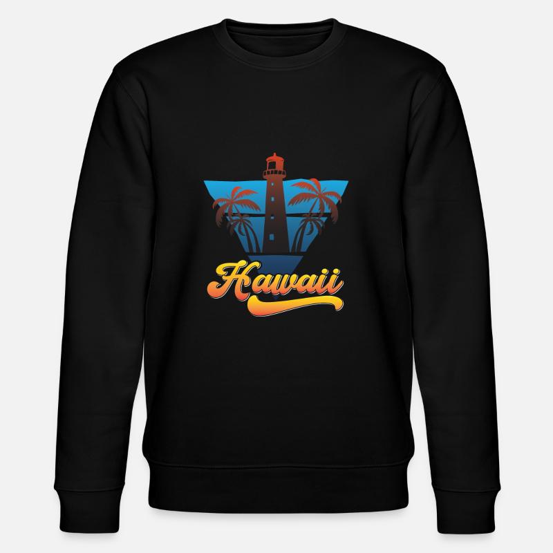 Conception du phare d’Hawaii Beach - Sweat bio CHANGER Stanley/Stella Unisexe - noir