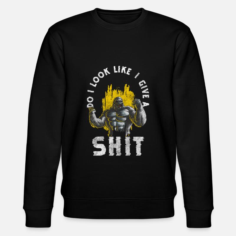 Primate du zoo des singes - Sweat bio CHANGER Stanley/Stella Unisexe - noir