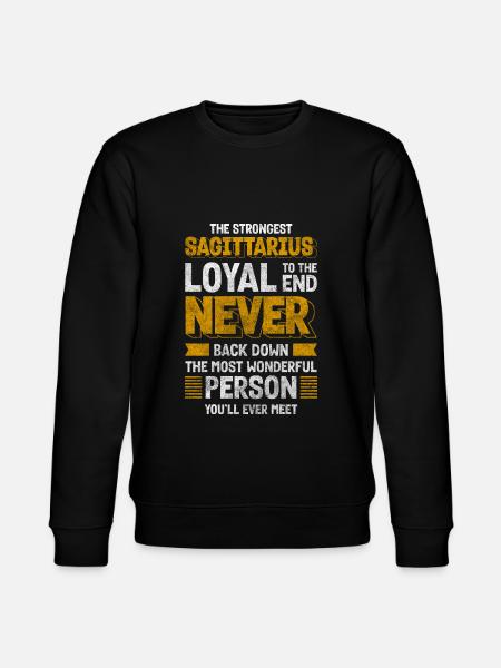 Star Zodiac - Stanley/Stella CHANGER Unisex Organic Sweatshirt - black