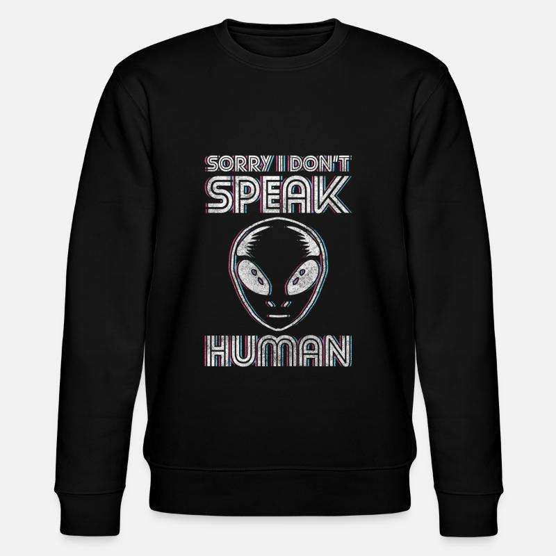 Alien, Univers, Terre, Planète - Sweat bio CHANGER Stanley/Stella Unisexe - noir