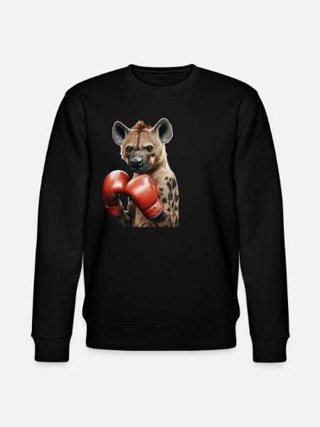 Hyäne - Stanley/Stella Unisex Bio-Sweatshirt CHANGER - Schwarz