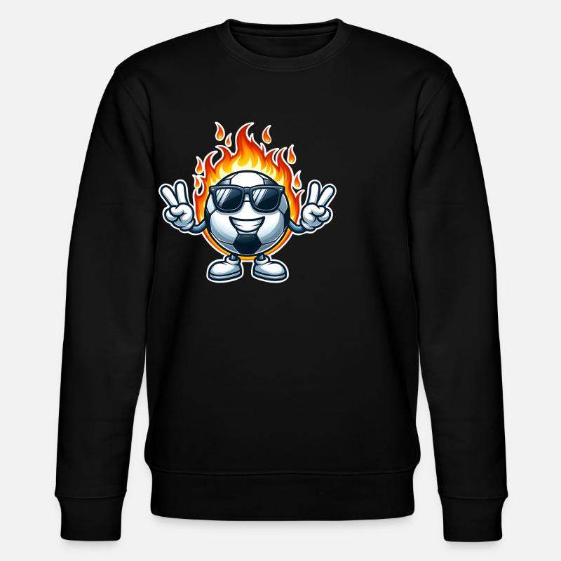 Football - Sweat bio CHANGER Stanley/Stella Unisexe - noir