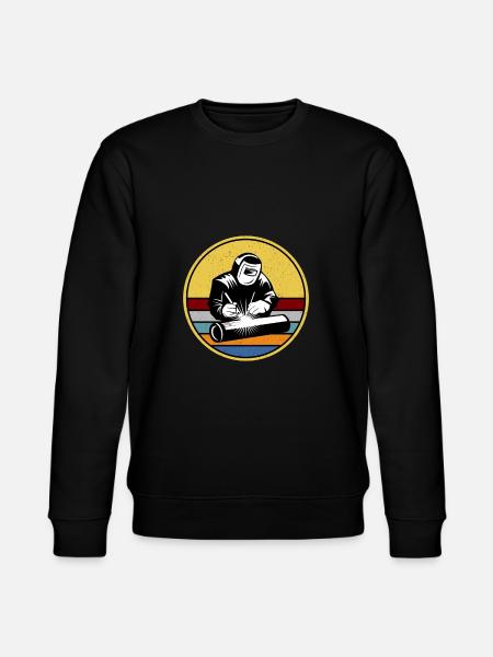 Welder Welding Profession Welding Craftsman - Stanley/Stella CHANGER Unisex Organic Sweatshirt - black
