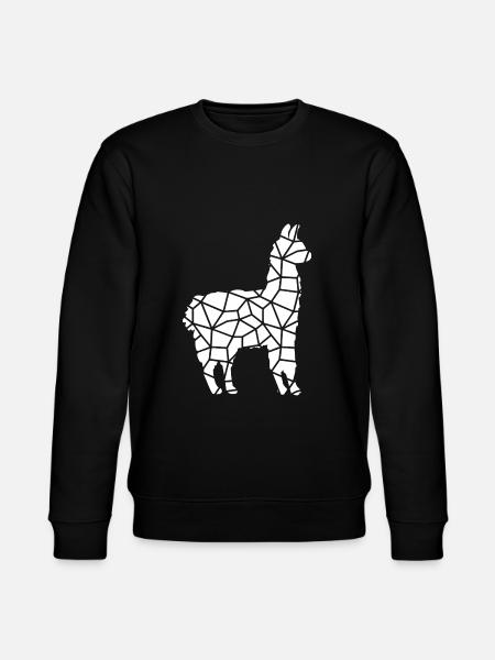 Lama - Stanley/Stella Unisex Bio-Sweatshirt CHANGER - Schwarz