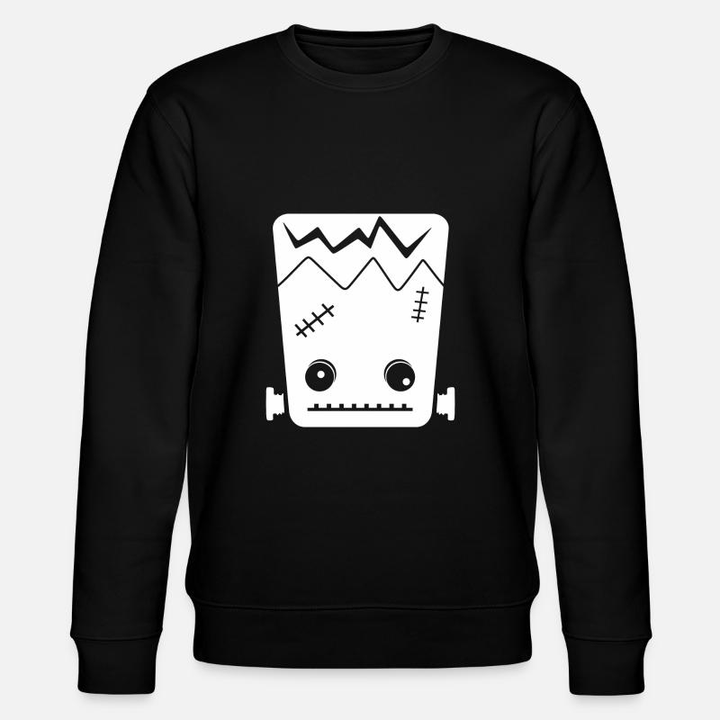 Halloween - Stanley/Stella Unisex Bio-Sweatshirt CHANGER  - Schwarz