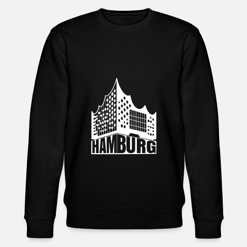 Hambourg Lover Design - Sweat bio CHANGER Stanley/Stella Unisexe - noir