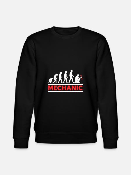 Mechanics Evolution Mechanic Mechanic - Stanley/Stella CHANGER Unisex Organic Sweatshirt - black
