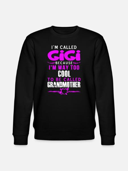 I am Called Gigi - Stanley/Stella CHANGER Unisex Organic Sweatshirt - black