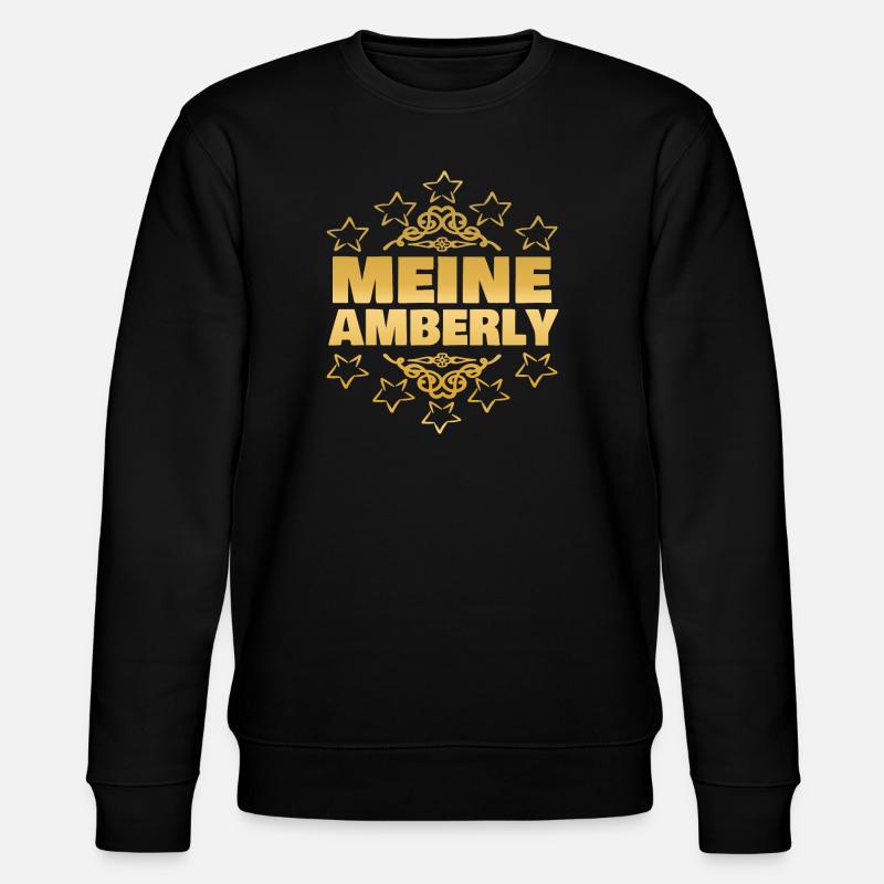 Mädchen Amberly - Stanley/Stella Unisex Bio-Sweatshirt CHANGER  - Schwarz