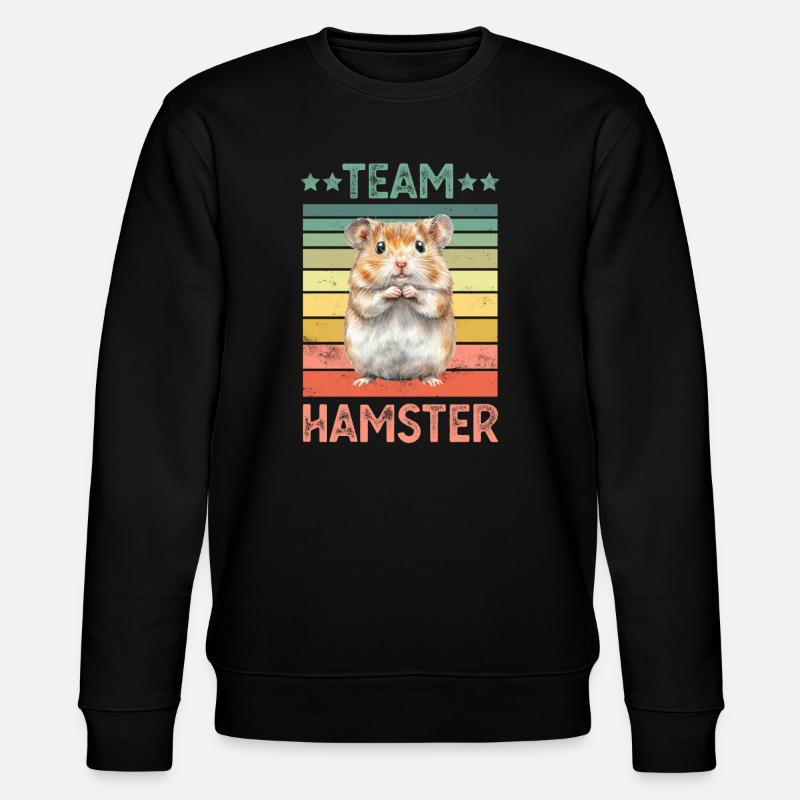 Hamster - Sweat bio CHANGER Stanley/Stella Unisexe - noir