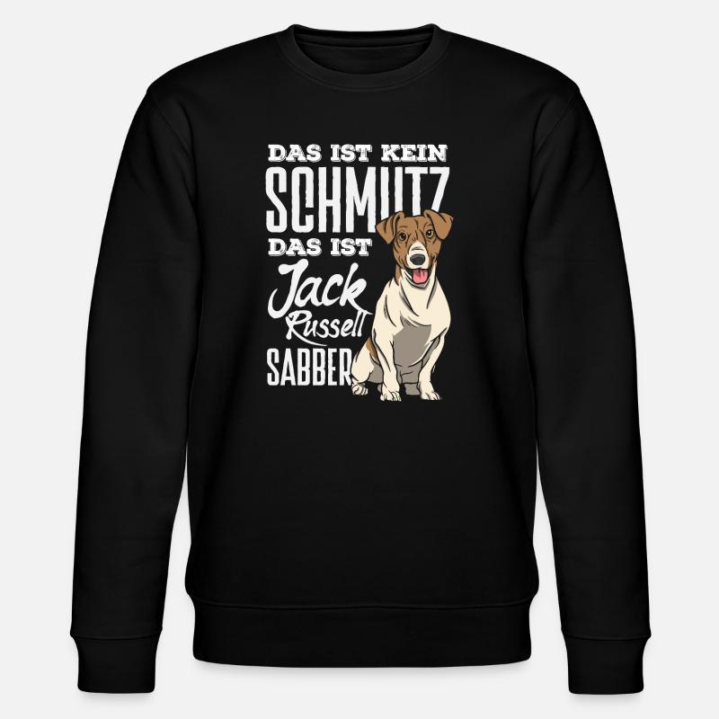 Drôle de Jack Russell Propriétaire Cadeau - Sweat bio CHANGER Stanley/Stella Unisexe - noir