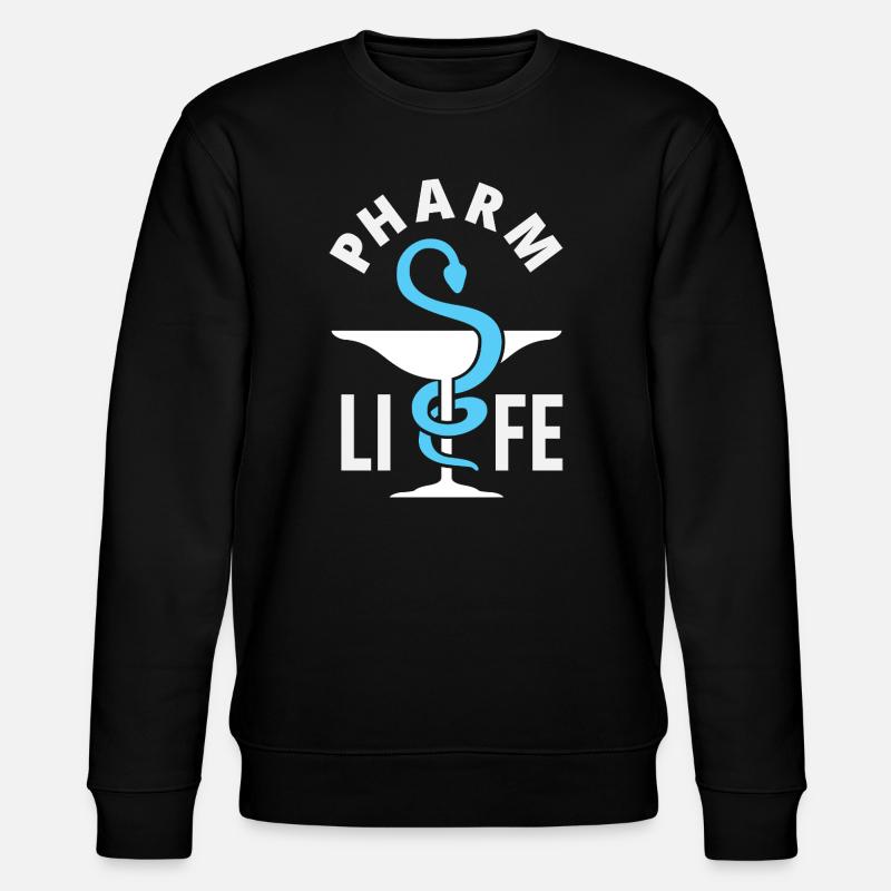 Pharmacist Pharmaceutical Technical - Stanley/Stella CHANGER Unisex Organic Sweatshirt - black
