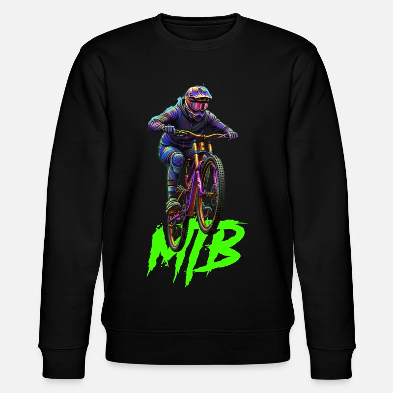 Vélo VTT - Sweat bio CHANGER Stanley/Stella Unisexe - noir