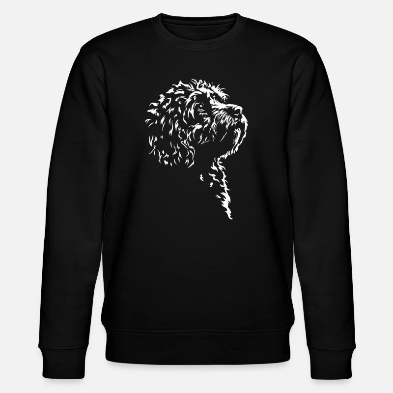 Cavapoo Silhouette Chien Wilsigns - Sweat bio CHANGER Stanley/Stella Unisexe - noir