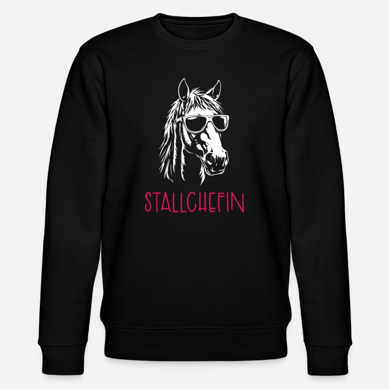 Gérant d’écurie - Sweat bio CHANGER Stanley/Stella Unisexe - noir