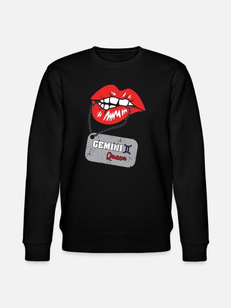 Sternzeichen Zwilling - Stanley/Stella Unisex Bio-Sweatshirt CHANGER - Schwarz