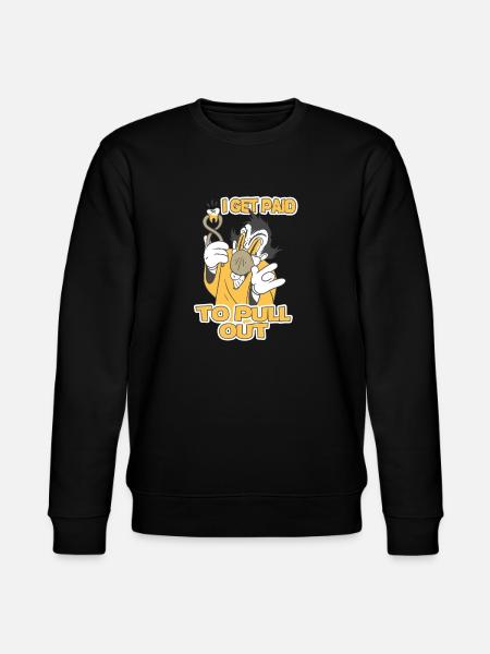 Tooth Fairy: Humorous Sayings - Stanley/Stella CHANGER Unisex Organic Sweatshirt - black