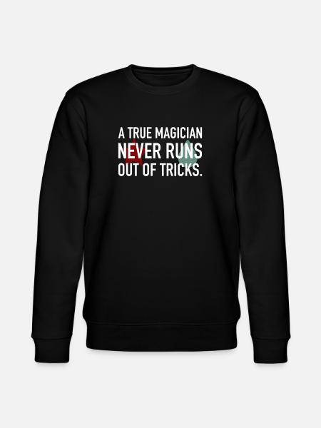 Magic Tricks Hisoka - Stanley/Stella Unisex Bio-Sweatshirt CHANGER - Schwarz