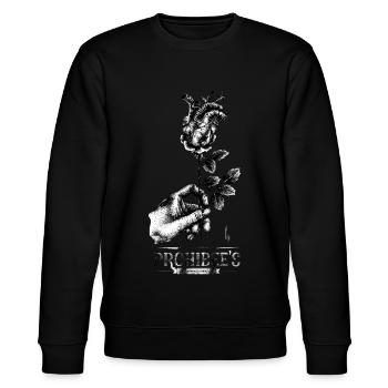 "Der Duft" - Stanley/Stella Unisex Bio-Sweatshirt CHANGER  - Schwarz - Vorne - Nik (191cm) & Marisol (170cm)