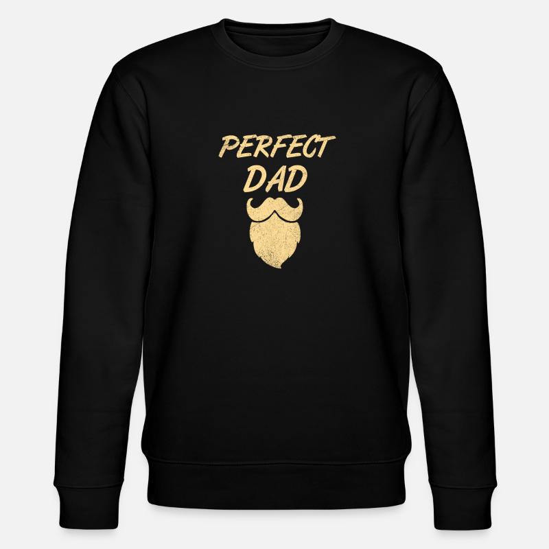 Vater - Stanley/Stella Unisex Bio-Sweatshirt CHANGER  - Schwarz