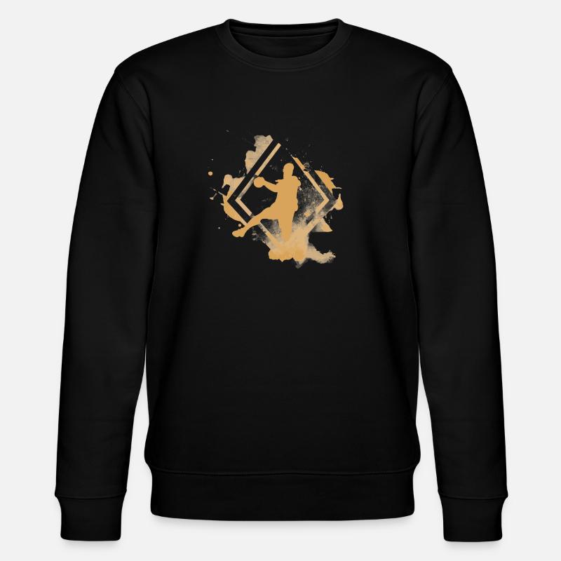 handball - Stanley/Stella Unisex Bio-Sweatshirt CHANGER  - Schwarz