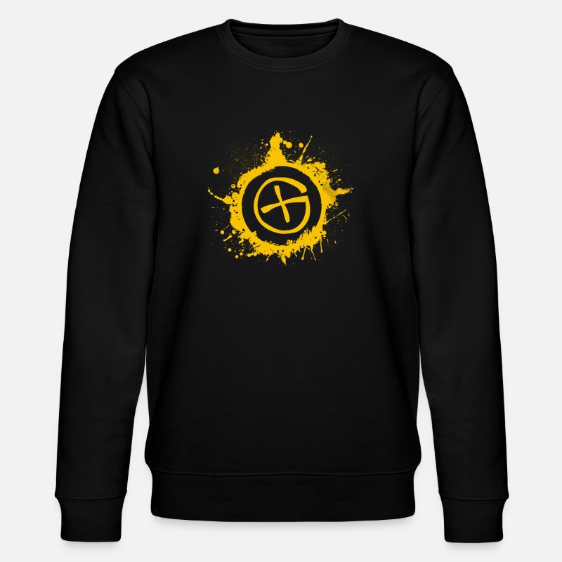 geocaching - Stanley/Stella Unisex Bio-Sweatshirt CHANGER  - Schwarz