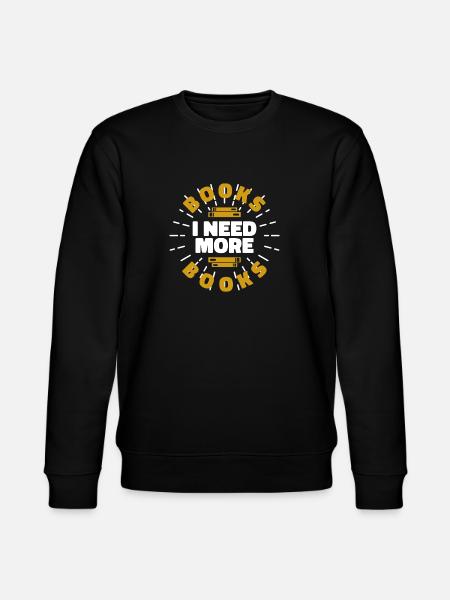 Books - Stanley/Stella CHANGER Unisex Organic Sweatshirt - black