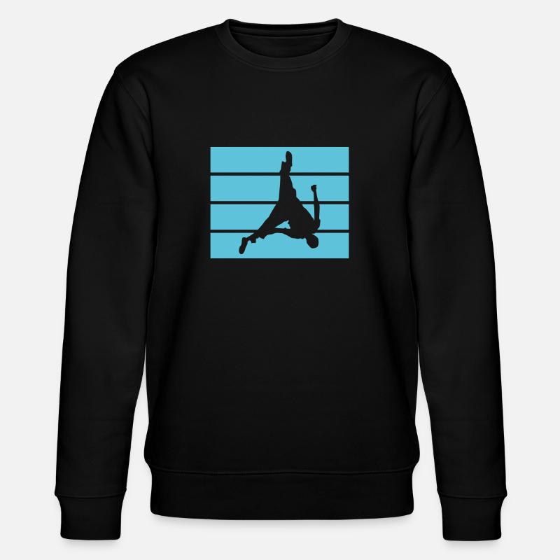 Parkour in progress - Stanley/Stella CHANGER Unisex Organic Sweatshirt - black