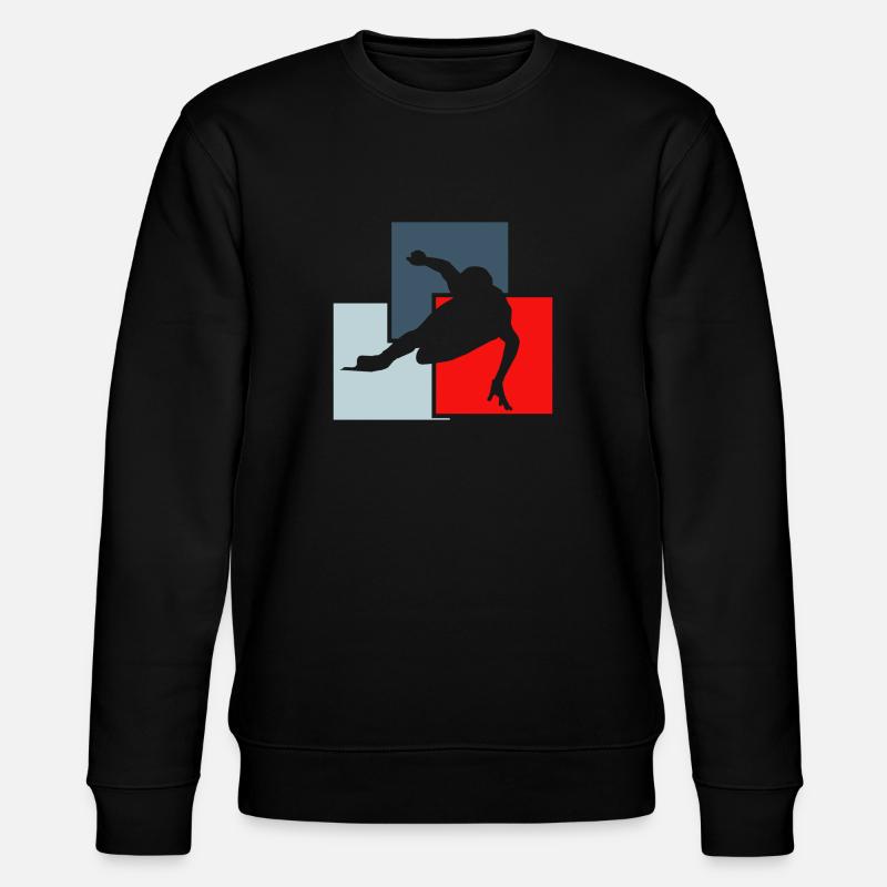 Hiver patinage de vitesse - Sweat bio CHANGER Stanley/Stella Unisexe - noir