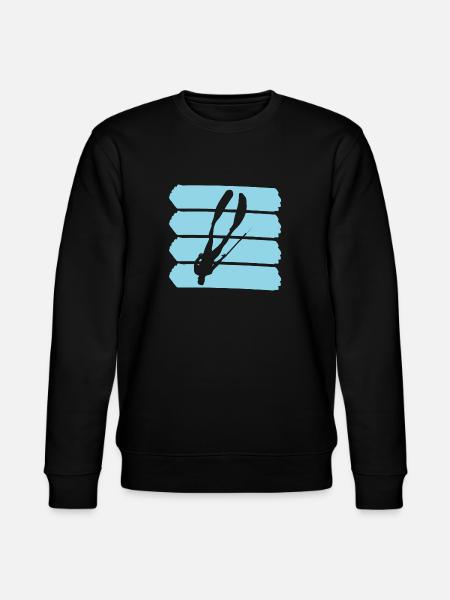 Spearfishing divers - Stanley/Stella CHANGER Unisex Organic Sweatshirt - black