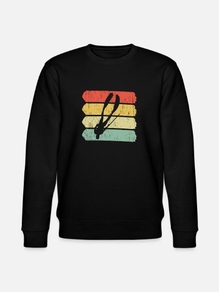 Spearfishing reggae - Stanley/Stella CHANGER Unisex Organic Sweatshirt - black
