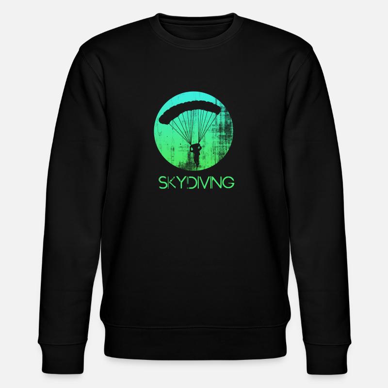 parachutisme - Sweat bio CHANGER Stanley/Stella Unisexe - noir